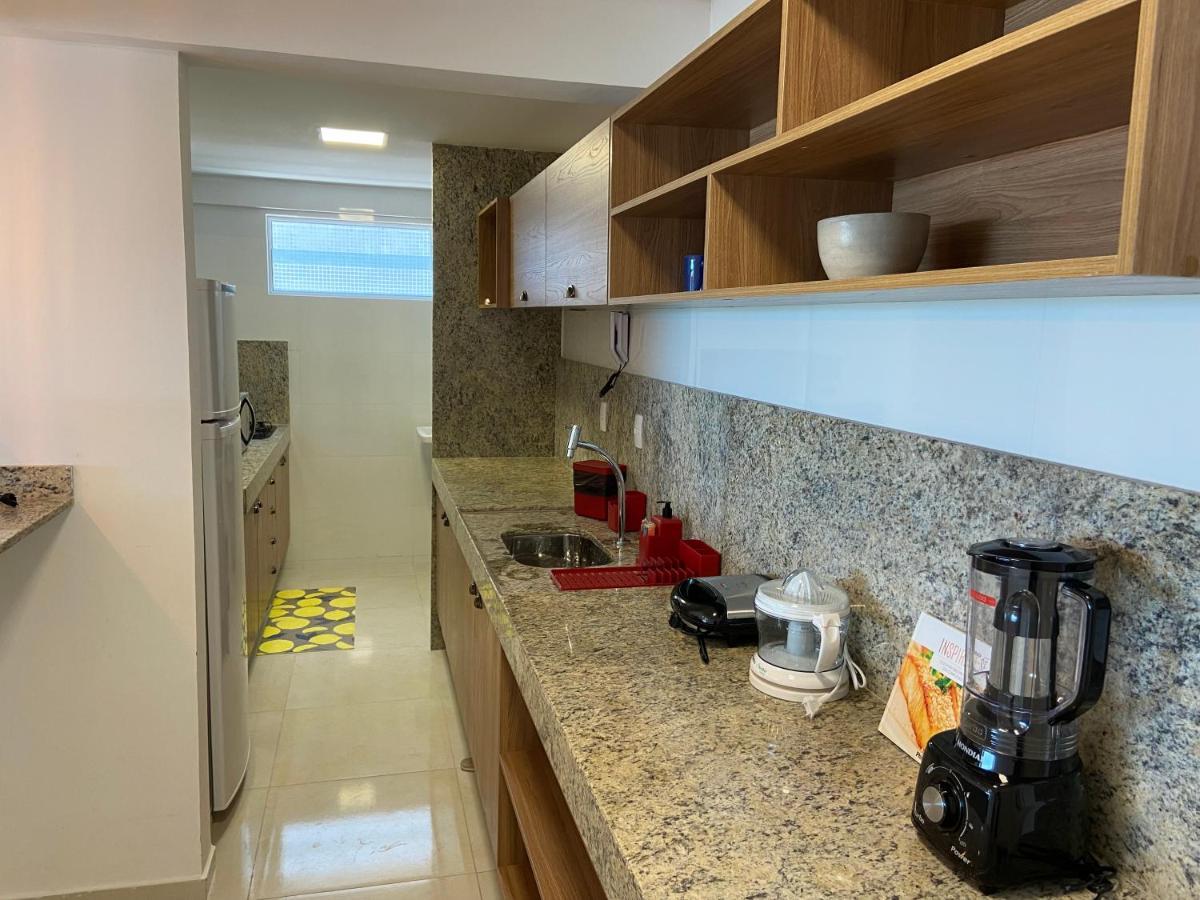 Bela Hospedagem - Flat Pe Na Areia No Bessa Com Vista Incrivel Do Mar Joao Pessoa Bagian luar foto