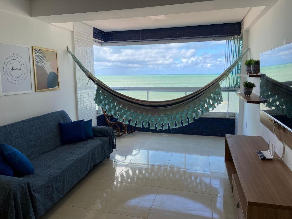 Bela Hospedagem - Flat Pe Na Areia No Bessa Com Vista Incrivel Do Mar Joao Pessoa Bagian luar foto