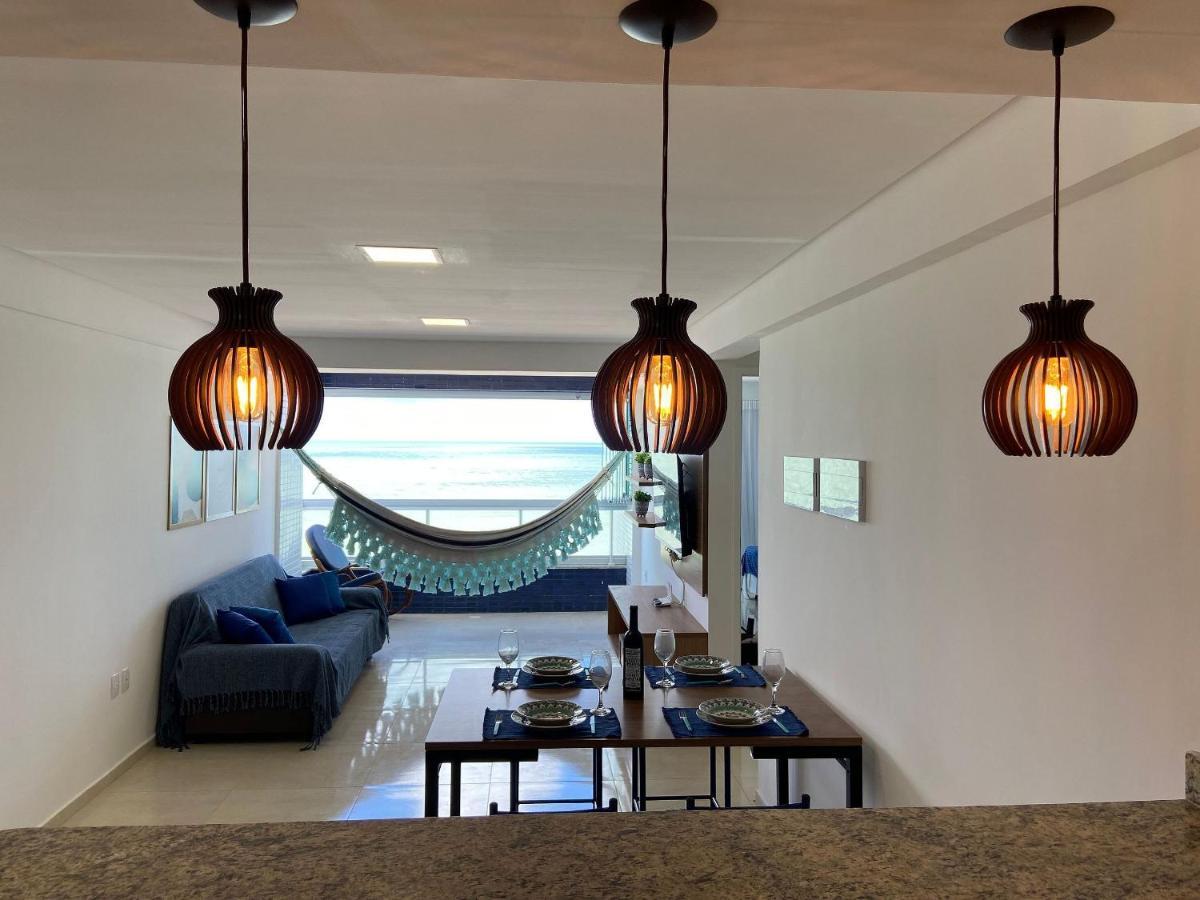 Bela Hospedagem - Flat Pe Na Areia No Bessa Com Vista Incrivel Do Mar Joao Pessoa Bagian luar foto