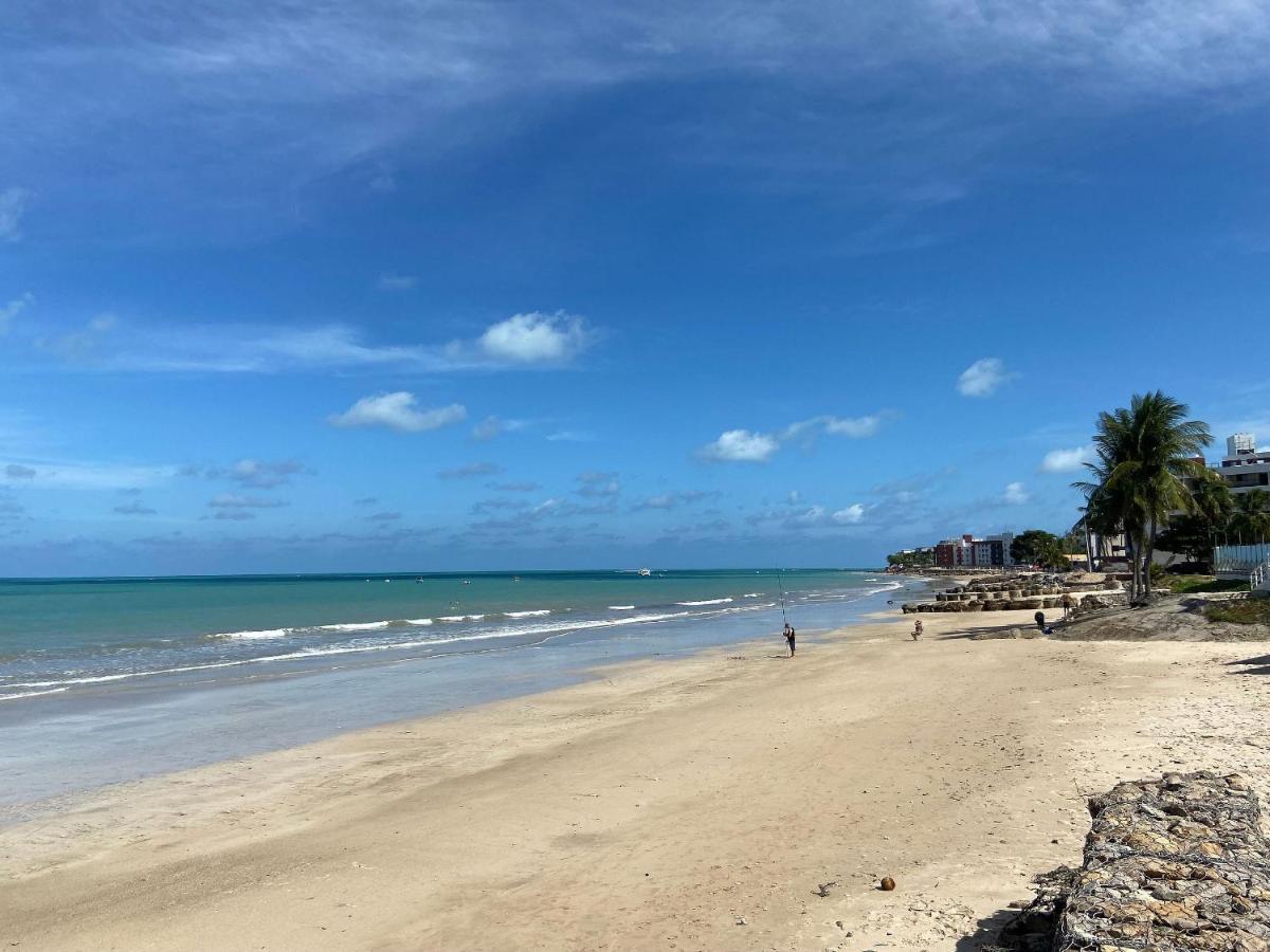 Bela Hospedagem - Flat Pe Na Areia No Bessa Com Vista Incrivel Do Mar Joao Pessoa Bagian luar foto
